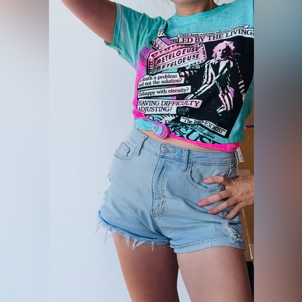 Beetlejuice Tie-dye Unisex Shirt